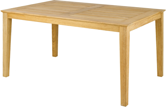 Table rectangulaireTivoli en Roble FSC 1 x 1.5 m