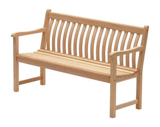 Banc Broadfield 1,5m dossier ergonomique