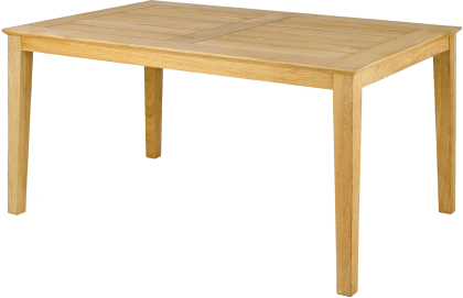 Table rectangulaireTivoli en Roble FSC 1 x 1.5 m
