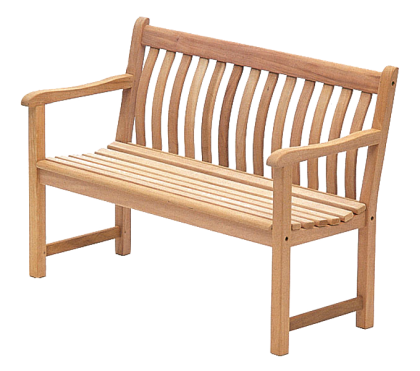 Banc Broadfield 1,2m dossier ergonomique