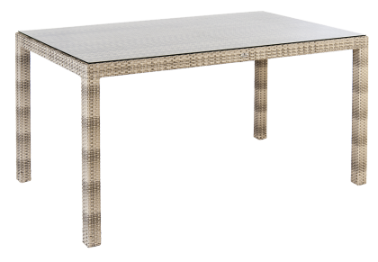 Table Ocean Pearl rectangulaire 0.8 x 1.35 m 