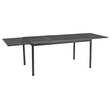 Table extensible en acier 150-270 cm